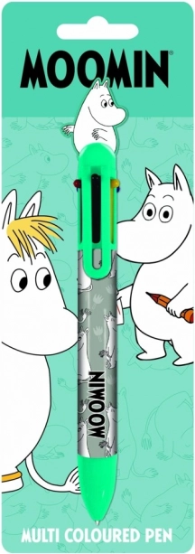 Barevné pero MOOMINS se 6 barvami