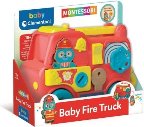 Baby Clementoni Montessori hasišské auto pro nejmenší