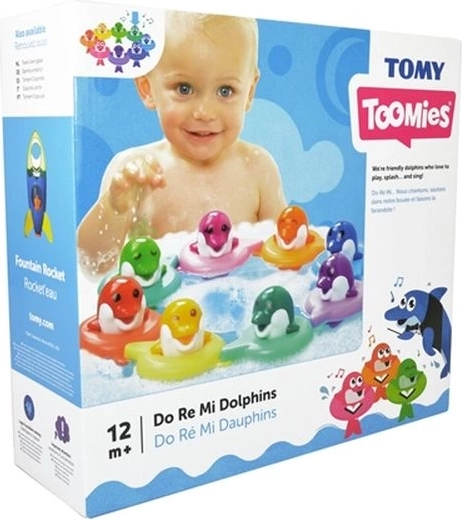 TOMY Toomies hudební delfínci do koupele