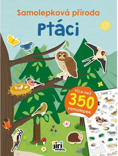 Samolepková knížka Příroda – Ptáci