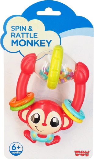 Hap-P-Kid chrastítko opice pro miminka