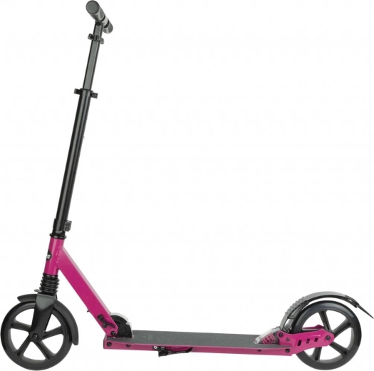 Crivit skládací koloběžka Big Wheel 8" s odpružením růžová