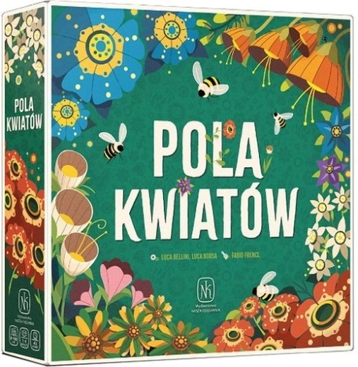 Pola květů – desková hra s včelkami