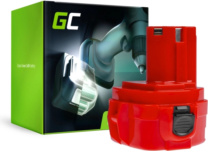 Baterie Green Cell pro Makita 12 V 3000 mAh Ni-MH