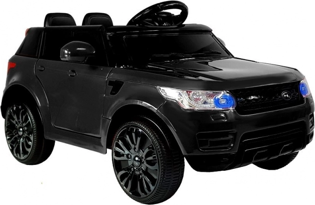Dětské elektrické autíčko na baterii – černé