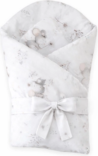 Dětská zavinovačka New Baby Cute Mouse 80 × 80 cm