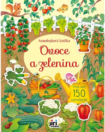 Samolepková knížka Ovoce a zelenina
