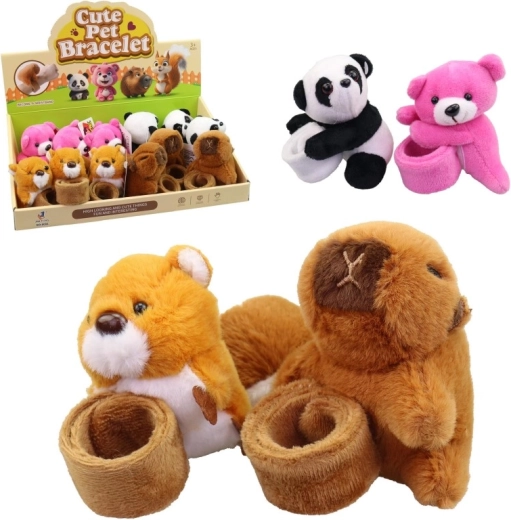 Náramek s plyšovým zvířátkem