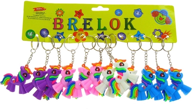 Přívěsek na klíče Koník (12 ks)