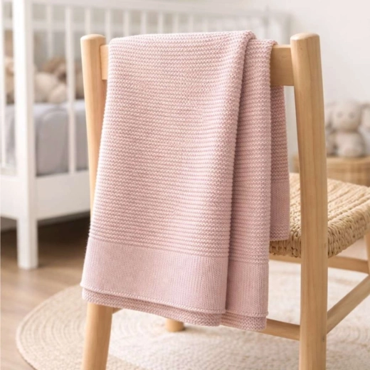 NANNA bambusová deka bamboo pink