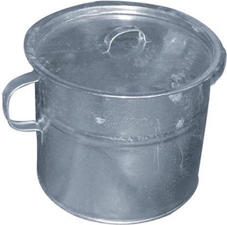 Pařák 30 l pozinkovaný s poklicí