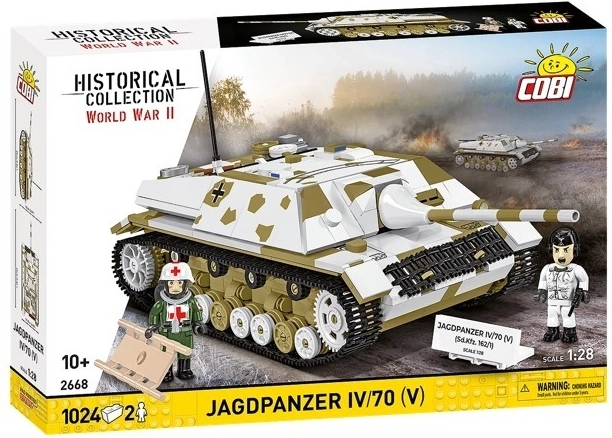 COBI historical collection WWII jagdpanzer IV/70 (V) (Sd.Kfz. 162/1) stavebnice 1024 dílků