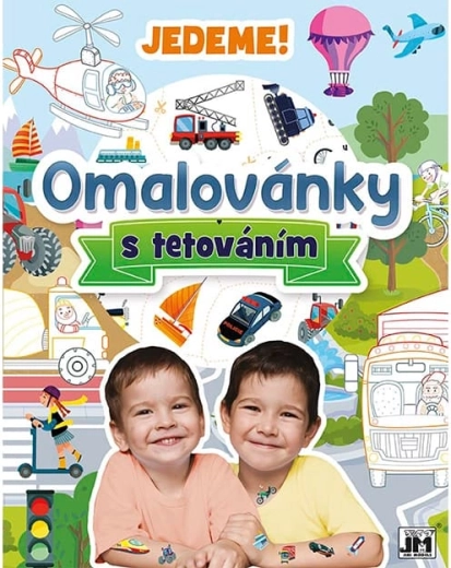 Omalovánky s tetováním jedeme