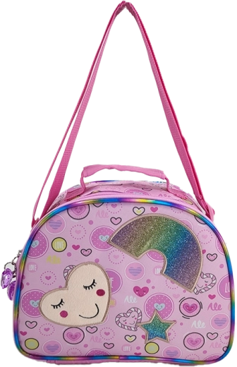 Dětská taška přes rameno ve tvaru srdce 25 cm