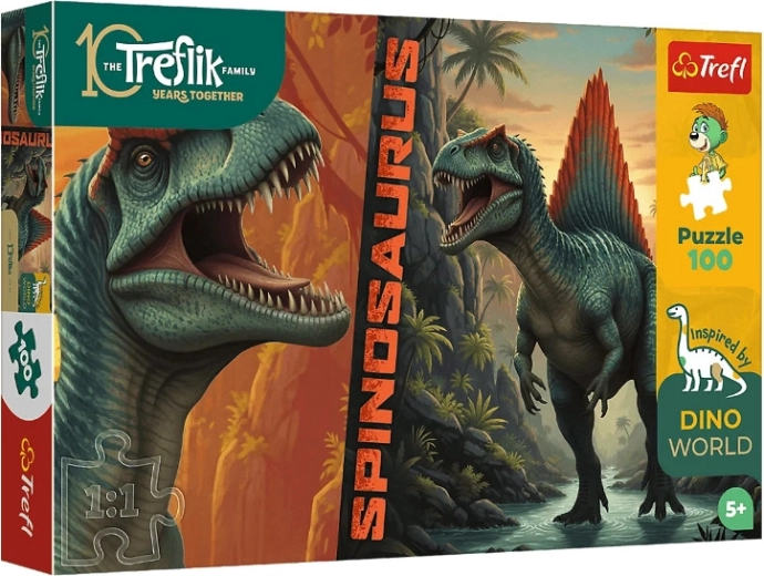 Puzzle InspiredByDinoWorld spinosaurus 100 dílků