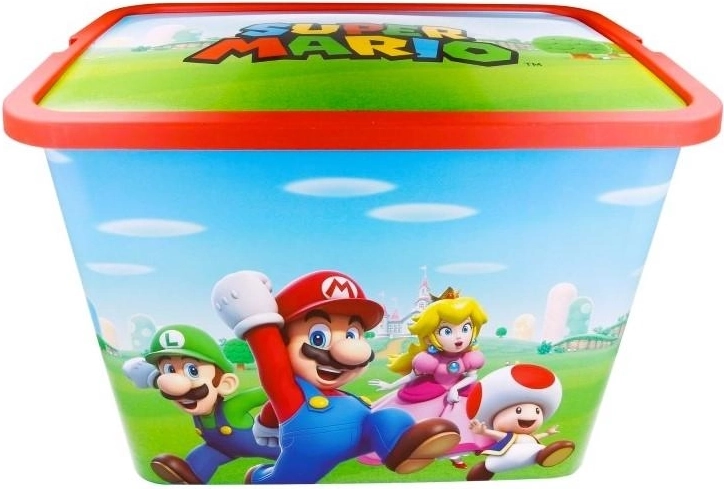 Úložný box s víkem Super Mario 23 l