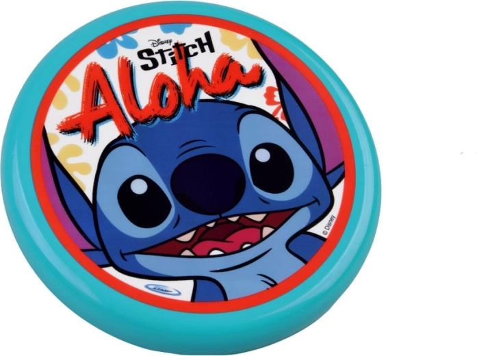 Létající disk DISNEY STITCH 20 cm – pružný frisbee pro děti