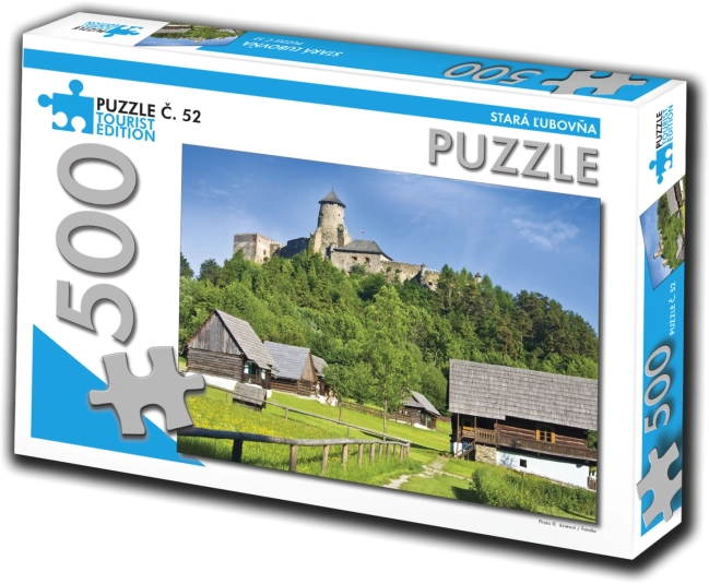 Puzzle Stará Ľubovňa 500 dílků – turistická edice