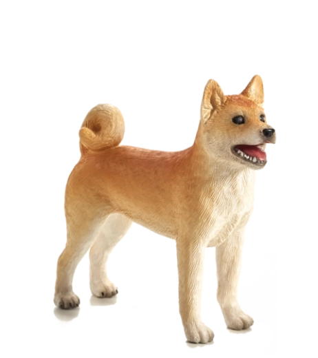 Plastová figurka psa Shiba Inu MOJO