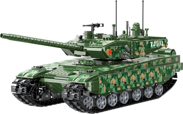 Qman bojová zóna – hlavní bojový tank 99A s detailním modelem motoru