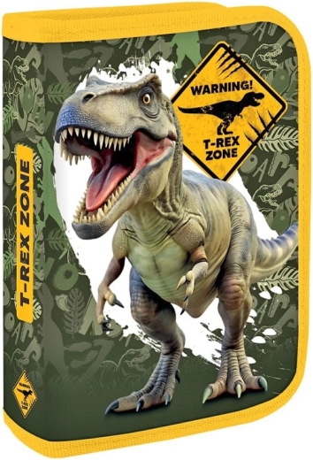 Jednopatrový prázdný školní penál T-Rex - 1 kus