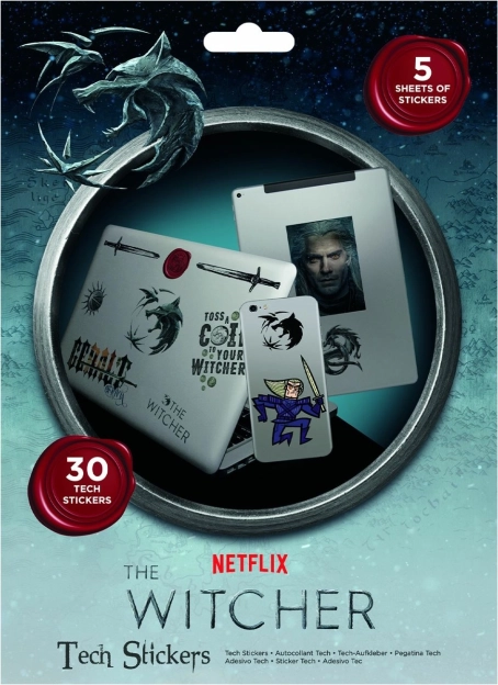 Sada samolepek Zaklínač