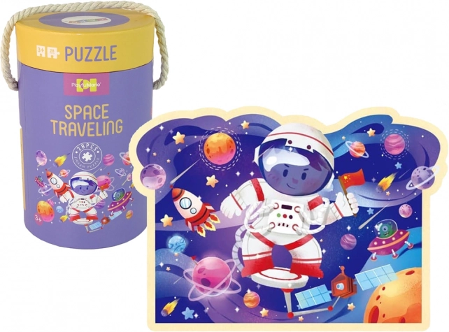 Puzzle Kosmos v Tubě 28 Dílků