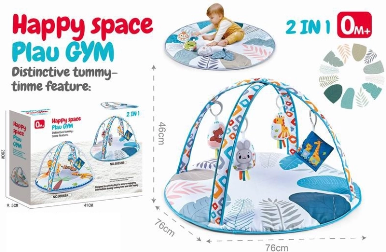 Edukativní hrací podložka pro miminka 2v1