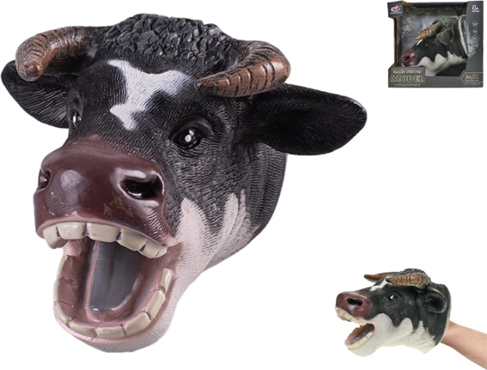 Maňásek kráva 18 cm