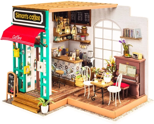 RoboTime miniatura domečku – kavárna
