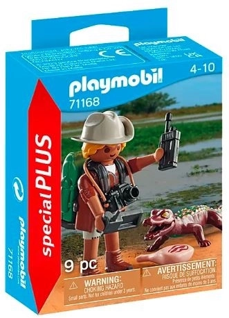 Playmobil Special Plus výzkumník s mladým kajmanem