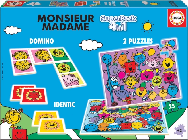 Soubor her 4v1 Monsieur Madame