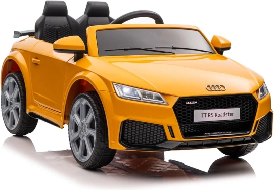 Dětské elektrické autíčko AUDI TT RS, žluté