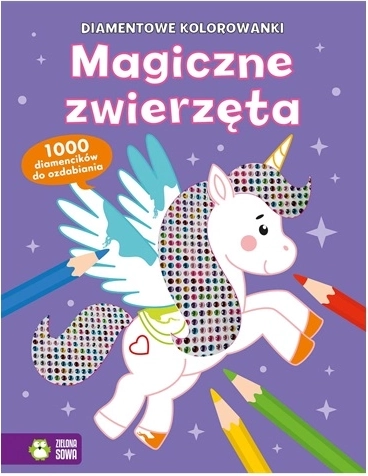 Diamentové omalovánky Magická zvířata