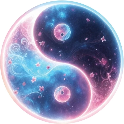 Kulaté puzzle Jing a jang 570 dílků