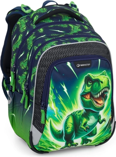 Bagmaster školní batoh LUMI 25 C dinosaurus