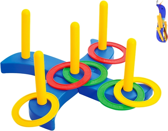 Házecí kroužky – dětská hra pro rozvoj koordinace