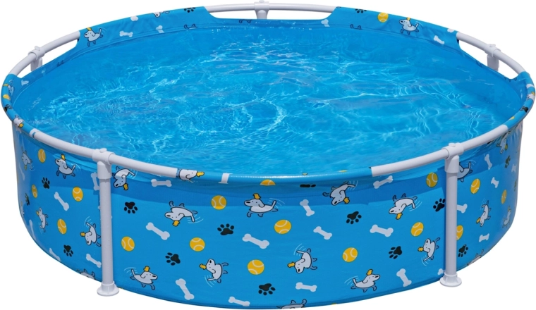 Bestway Fetchin' Fun kruhový nadzemní bazén pro domácí mazlíčky 122 cm