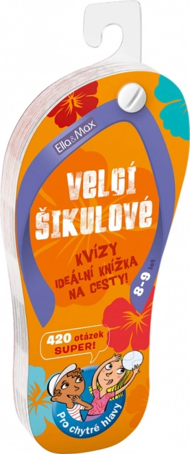Velcí šikulové: kvízy na cesty pro děti 8–9 let