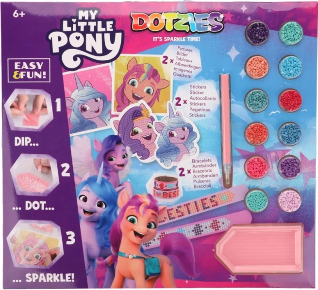 Sada aktivit DIAMOND DOTZ My Little Pony