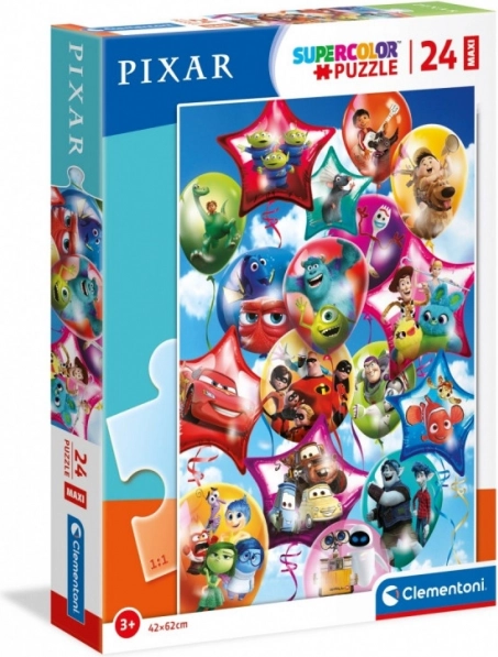 Puzzle CLEMENTONI Pixar párty MAXI 24 dílků