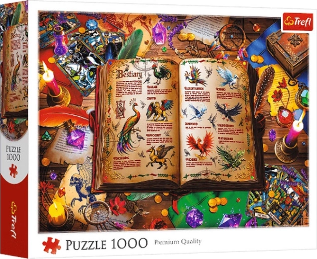 Puzzle atlas fantastických ptáků – 1000 dílků