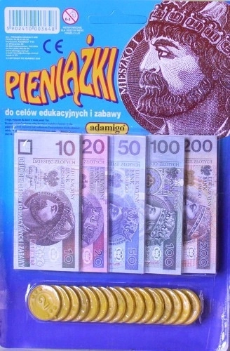 Dětské peníze a mince PL