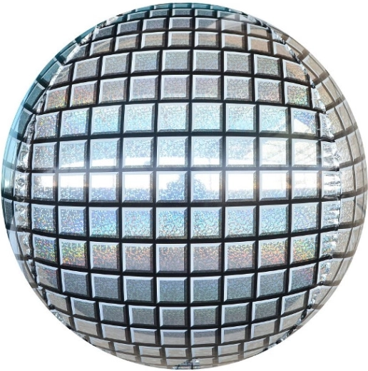 Foliový balónek disco koule 40 cm
