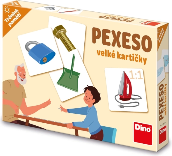 Trénink paměti: předměty – pexeso