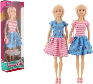 Panenka Lynna s dlouhými vlasy