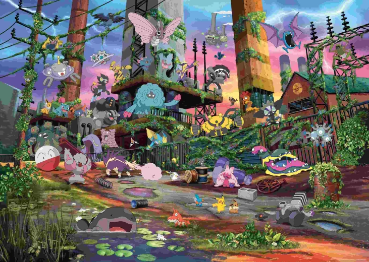 Ravensburger puzzle Pokémon Breakout 2, 1000 dílků