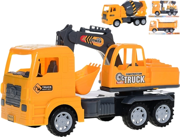 Stavební auto 25 cm na setrvačník