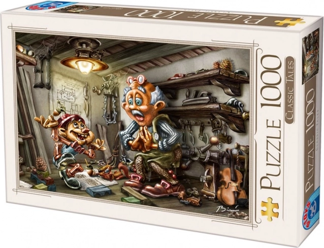 Puzzle PINOKIO 1000 dílků od D-TOYS
