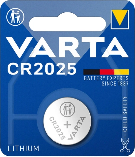 Lithiová knoflíková baterie CR2025 Varta
